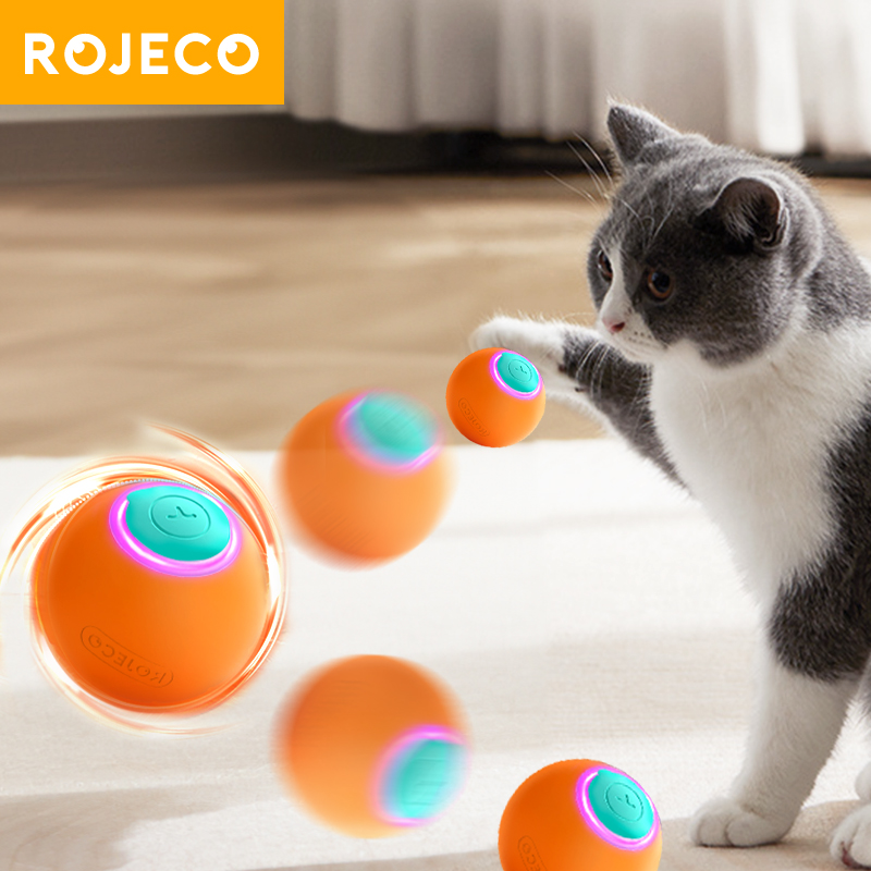 ROJECO Cat Toys Smart Interact - đánh giá và giá Automatic Moving Dog Ball