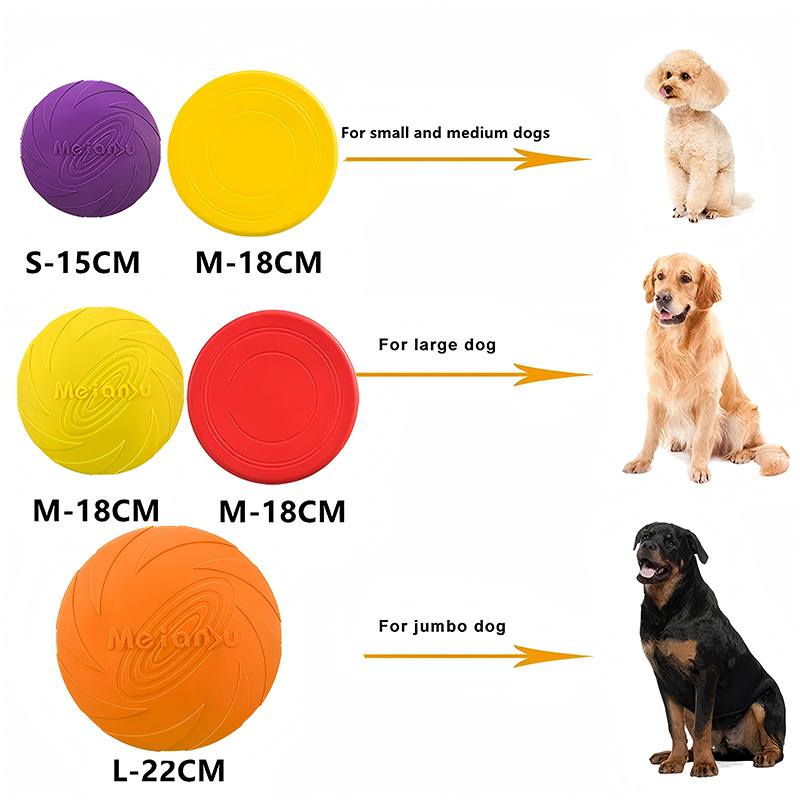 Silicone Flying Disc Toys Mult - đánh giá và giá Flying Disc Dog Training Toy