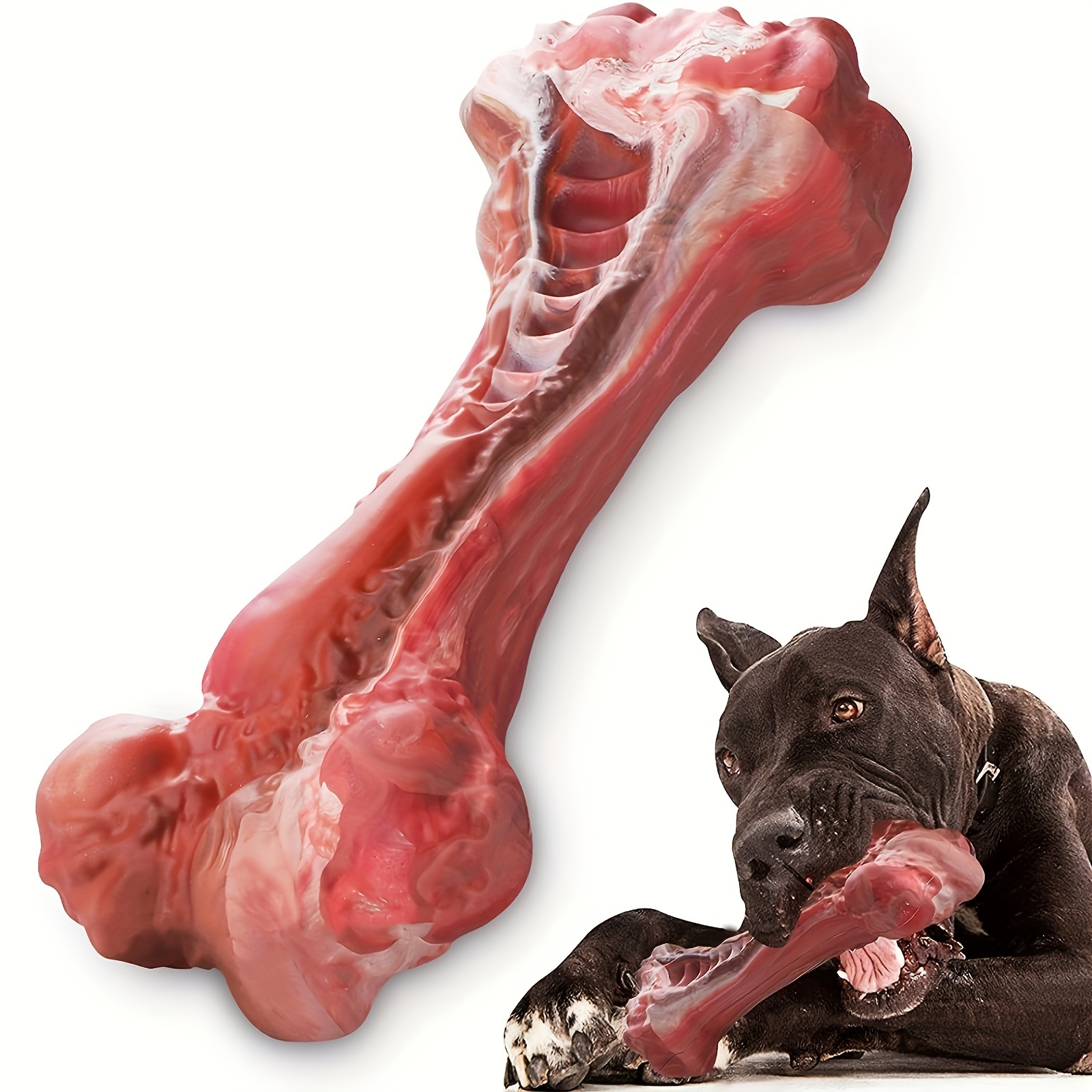 Silicone Dog Bite Toy, Natural - đánh giá và giá Indestructible Dog Chew Toy