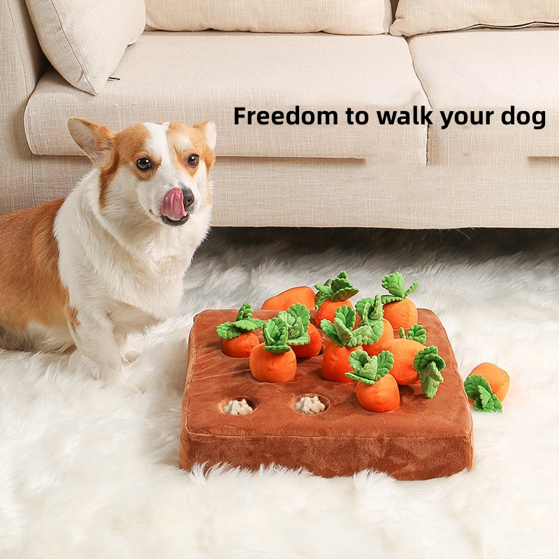 Dog Carrot Plush Toy Interacti - đánh giá và giá Snuffle Mat For Dogs