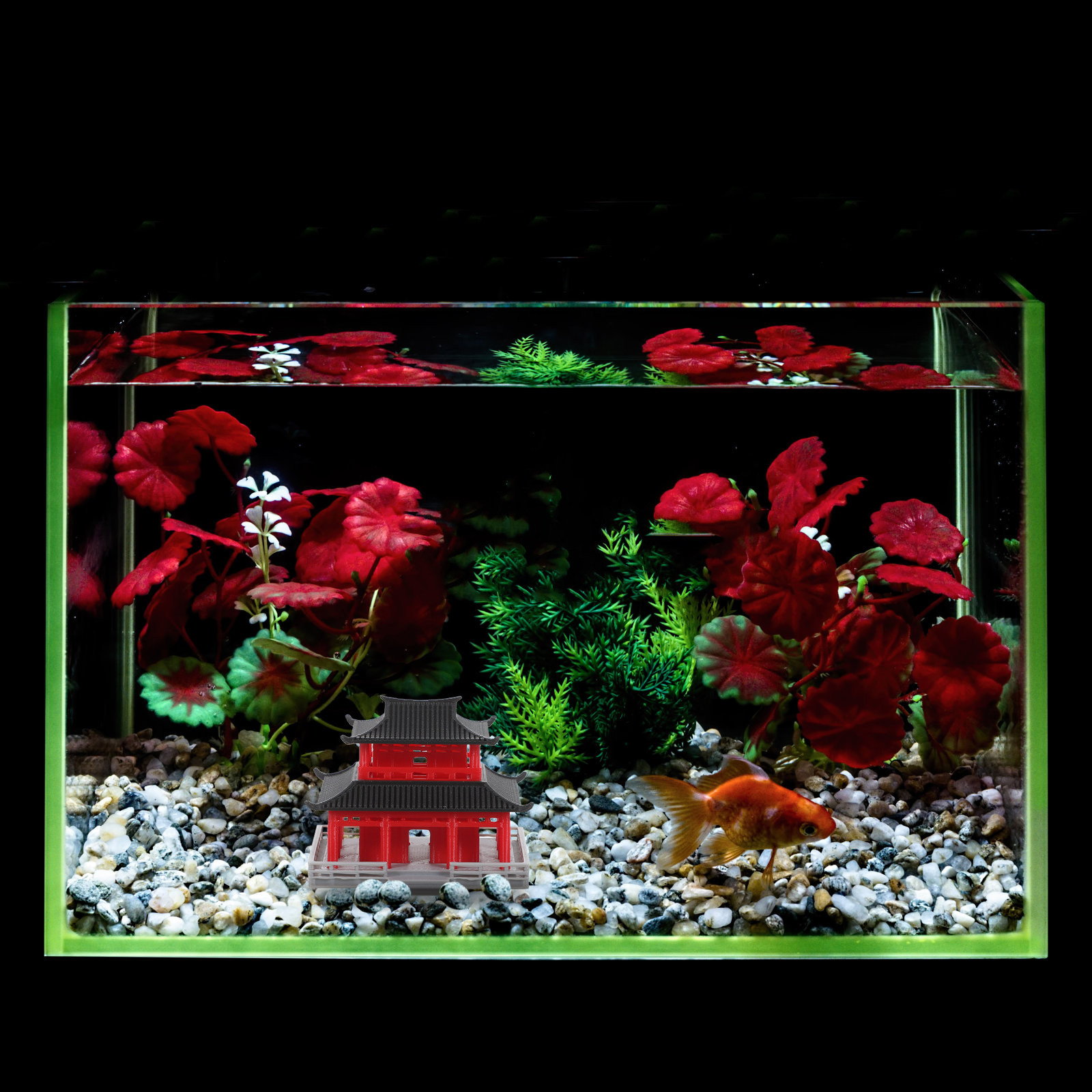 Mini Pavilion Pagoda Chinese A - đánh giá và giá Aquarium