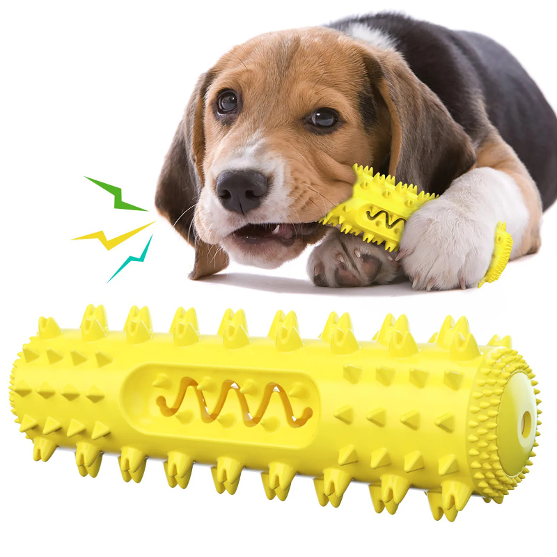 Squeaky Dog Chew Toy Teeth Cle - đánh giá và giá Rubber Treat Dispensing Dog Toy