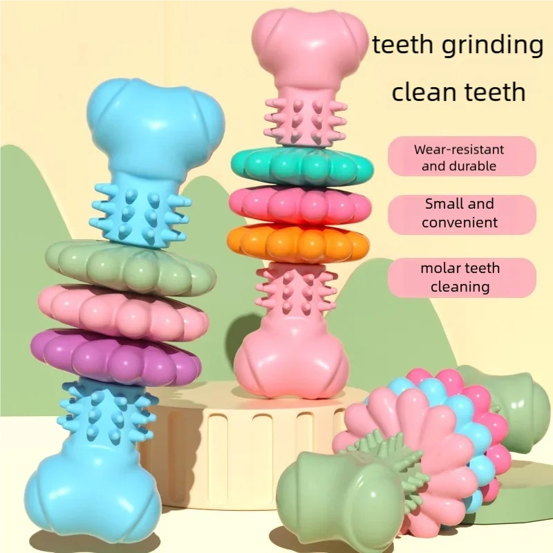 Durable TPR Dog Chew Toy Bone  - đánh giá và giá Teeth Cleaning Dog Chew Bone
