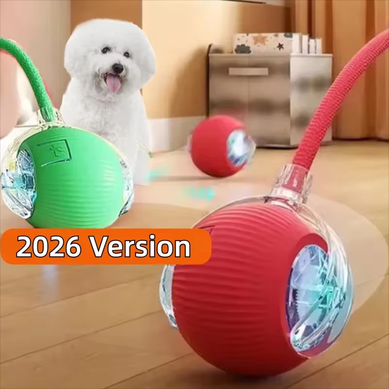New Dog Interactive Ball Toy A - đánh giá và giá Automatic Moving Dog Ball