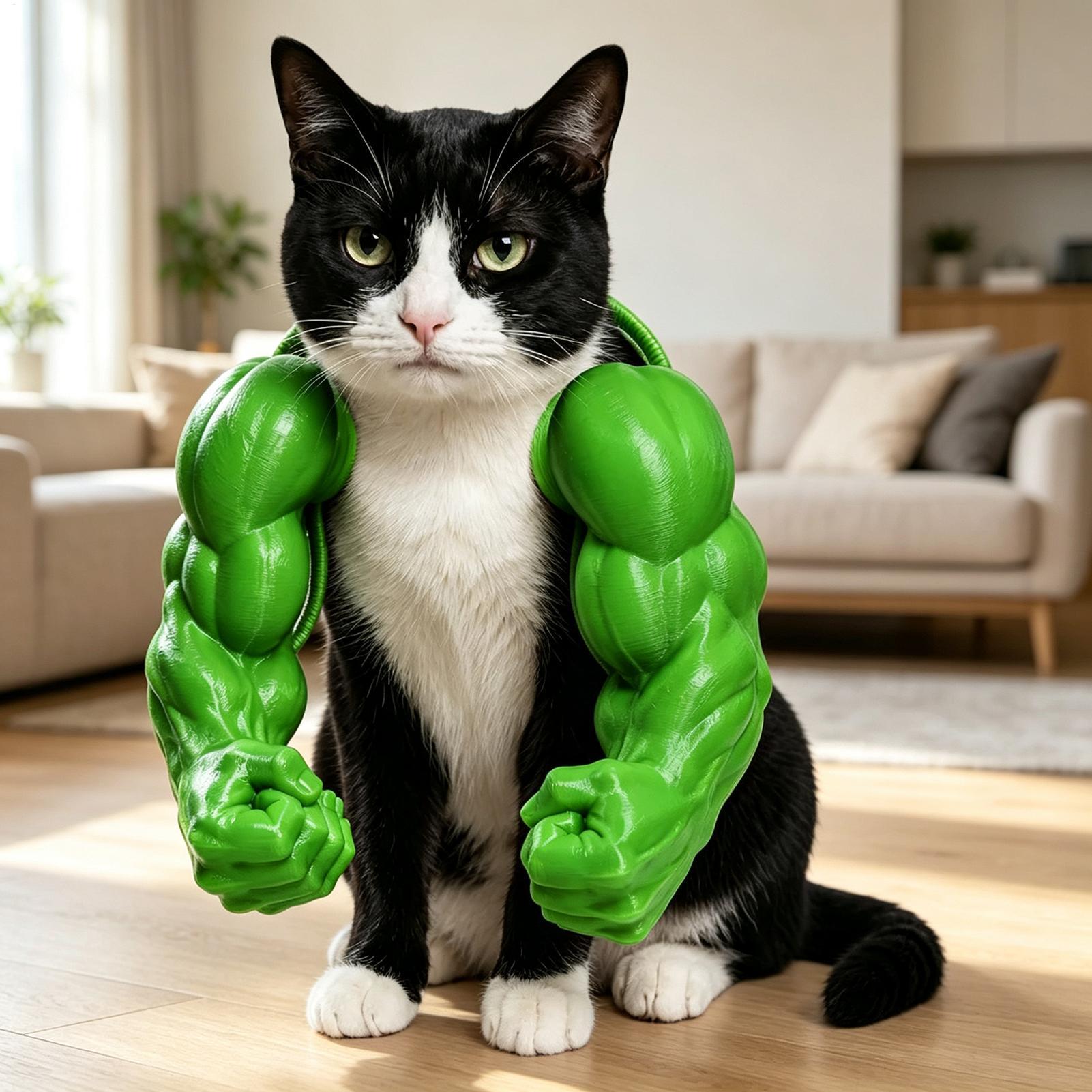 Funny Cat Muscle Arm 3D Printe - đánh giá và giá Interactive Squeaky Plush Dog Toy