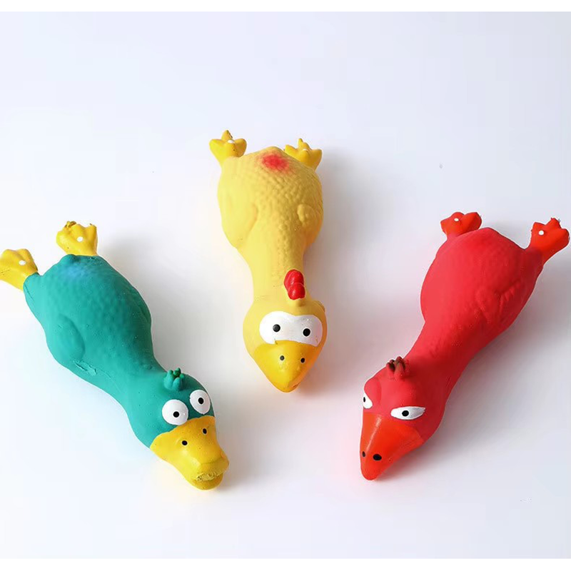 Cute Dog Squeak Toy Latex Chic - đánh giá và giá Interactive Squeaky Plush Dog Toy