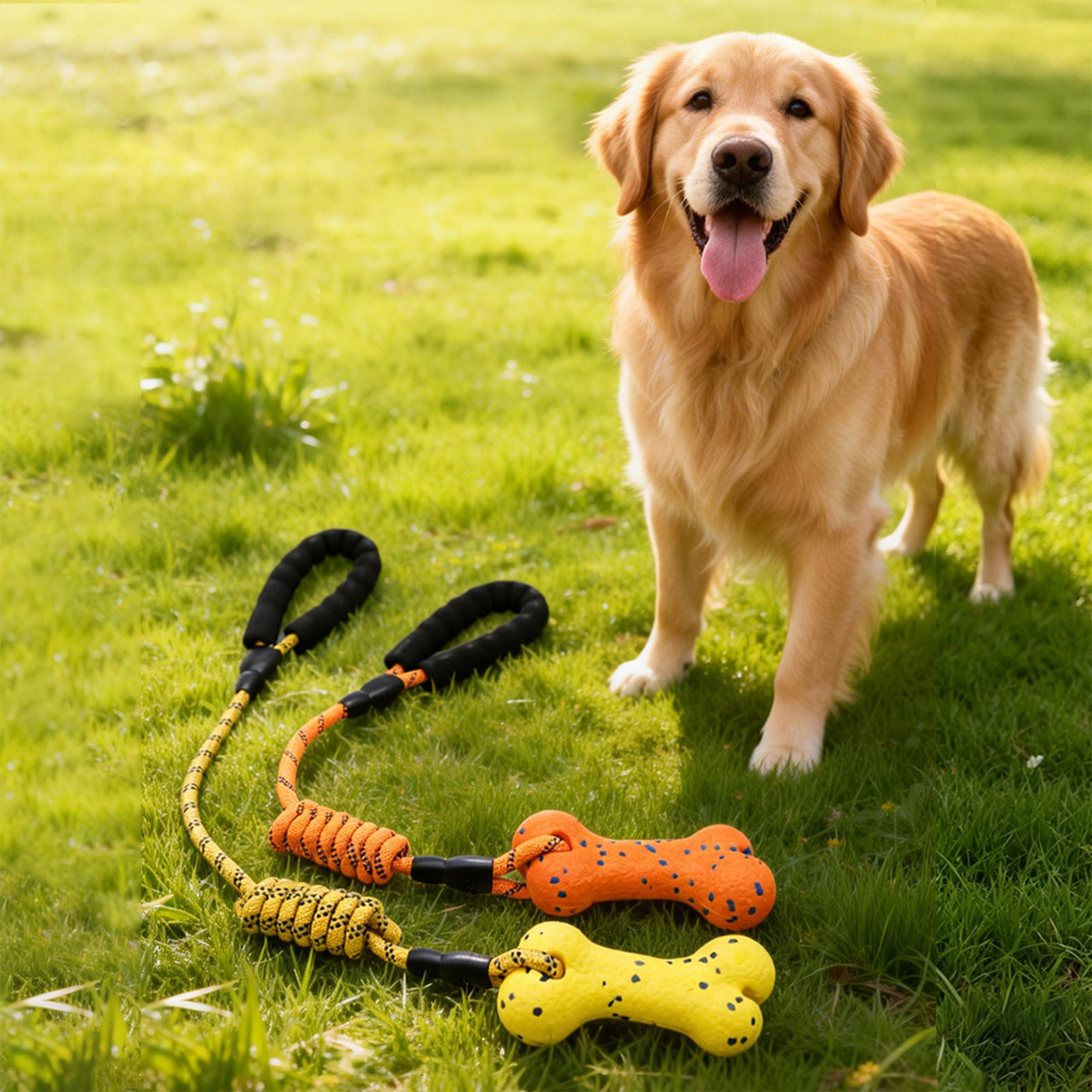 Rope Toy Chew Teething With Ha - đánh giá và giá Dog Rope Toy Aggressive Chewers