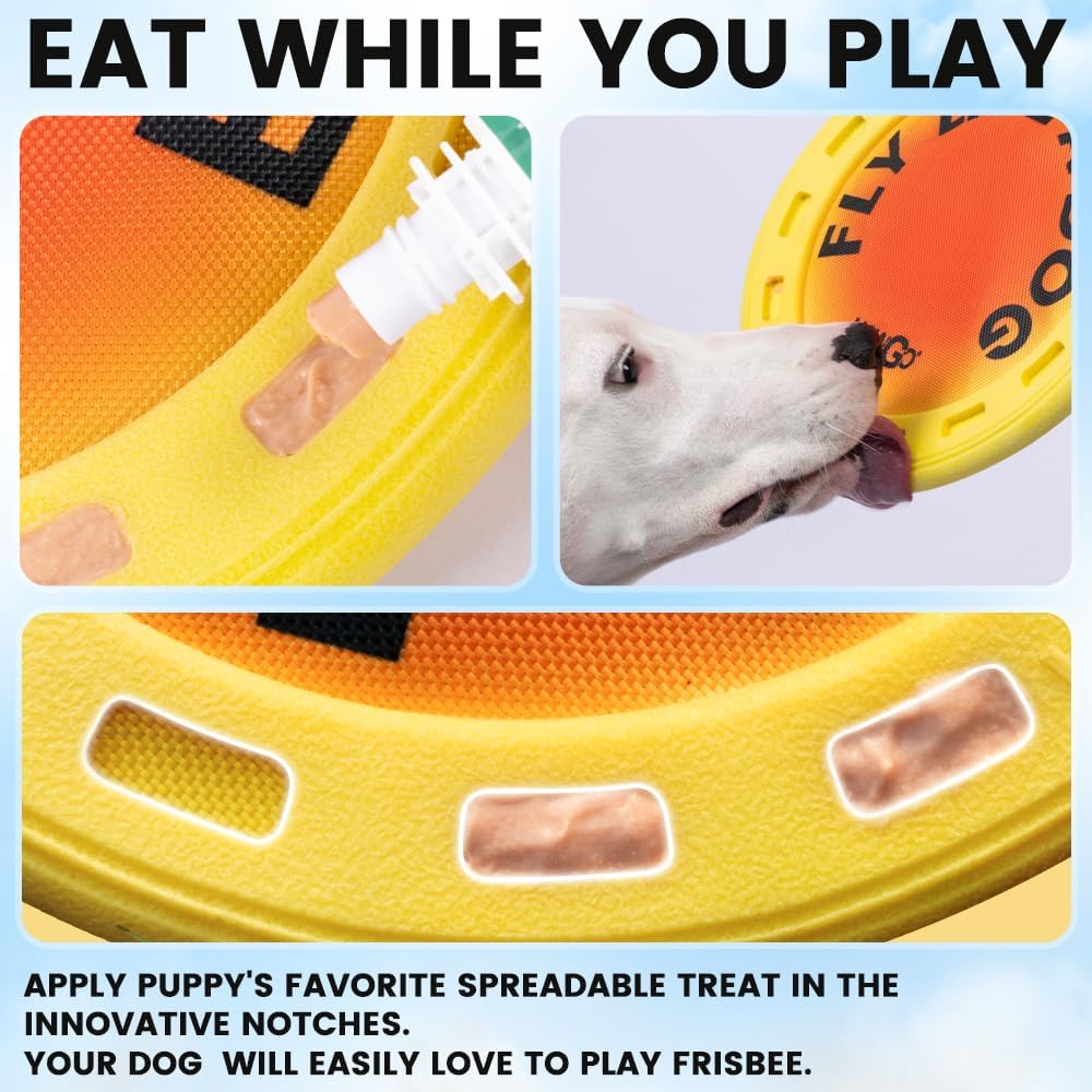 Durable Dog Flying Disc Dog Fl - đánh giá và giá Flying Disc Dog Training Toy