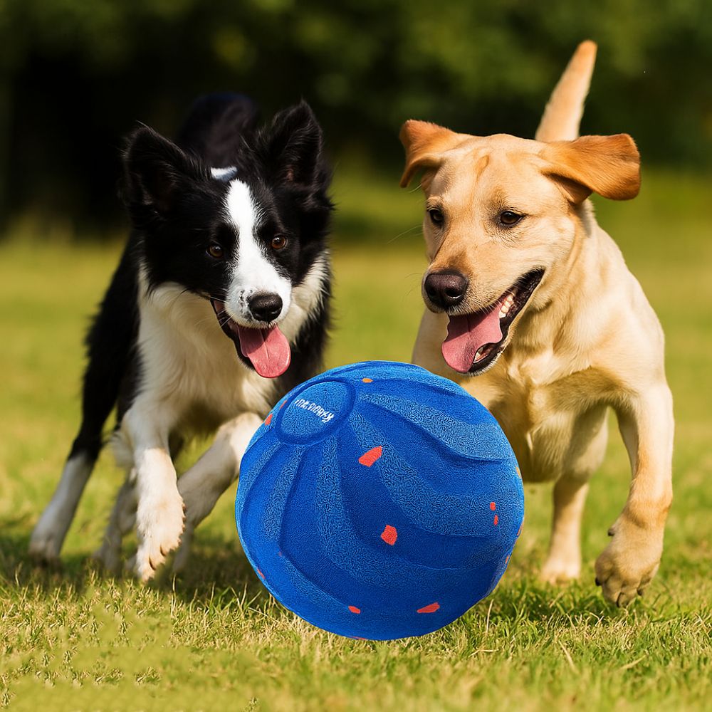 Bite Resistant Smart Dog Toy B - đánh giá và giá Automatic Moving Dog Ball