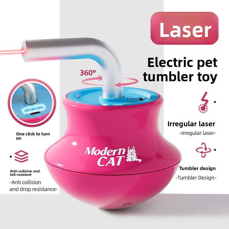 Automatic cat toys: interactiv - đánh giá và giá Laser Pointer Cat Toy Automatic