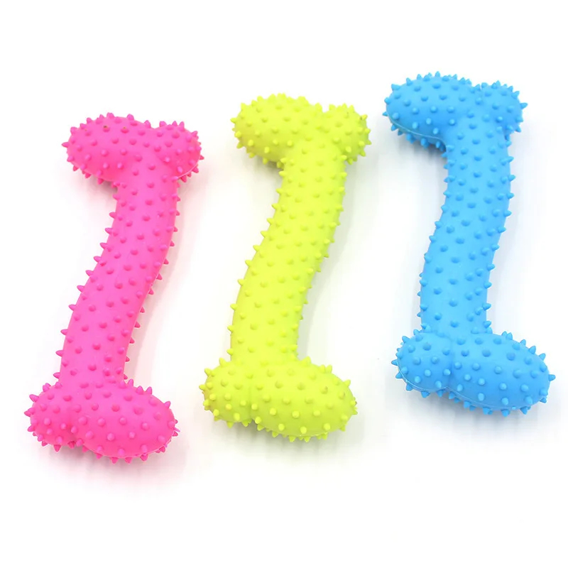 Durable Pet TPR Solid Rubber B - đánh giá và giá Teeth Cleaning Dog Chew Bone