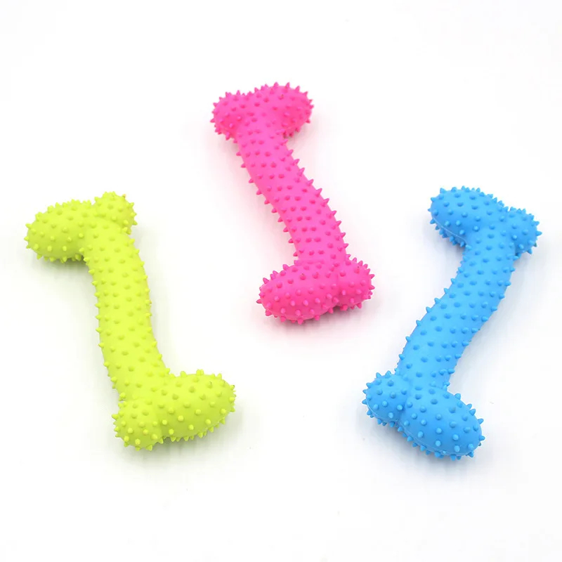 Durable Pet TPR Solid Rubber B - đánh giá và giá Teeth Cleaning Dog Chew Bone