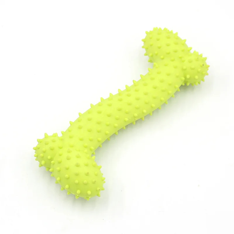 Durable Pet TPR Solid Rubber B - đánh giá và giá Teeth Cleaning Dog Chew Bone