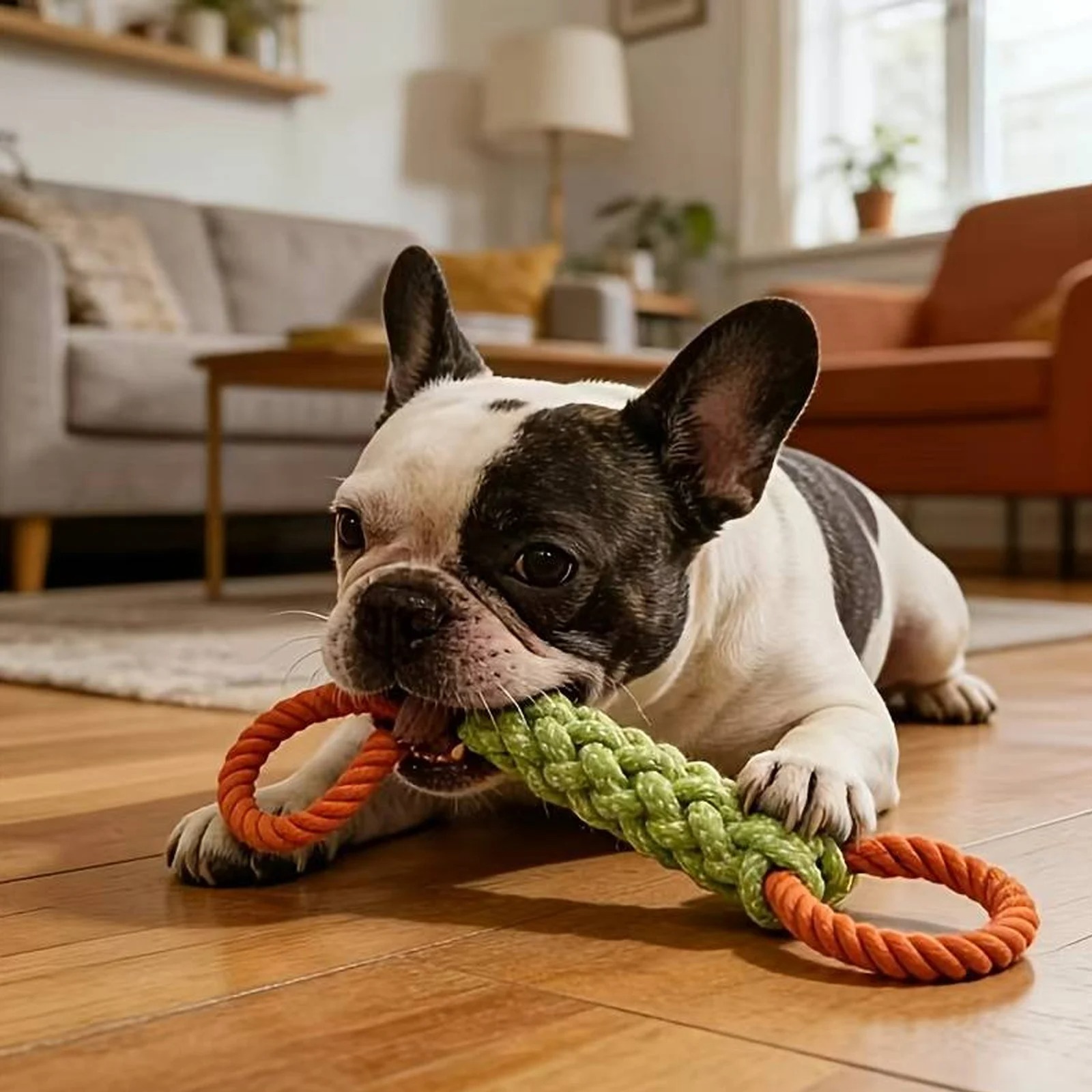 Durable Dog Rope Knot Toy, Dog - đánh giá và giá Indestructible Dog Chew Toy