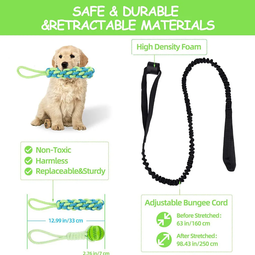 Interactive Dog Toy Tug of War - đánh giá và giá Suction Cup Dog Tug Toy
