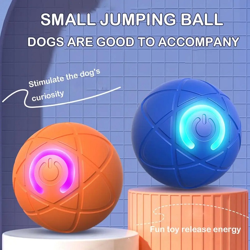 Dog Toy Ball Interactive Rolli - đánh giá và giá Automatic Moving Dog Ball