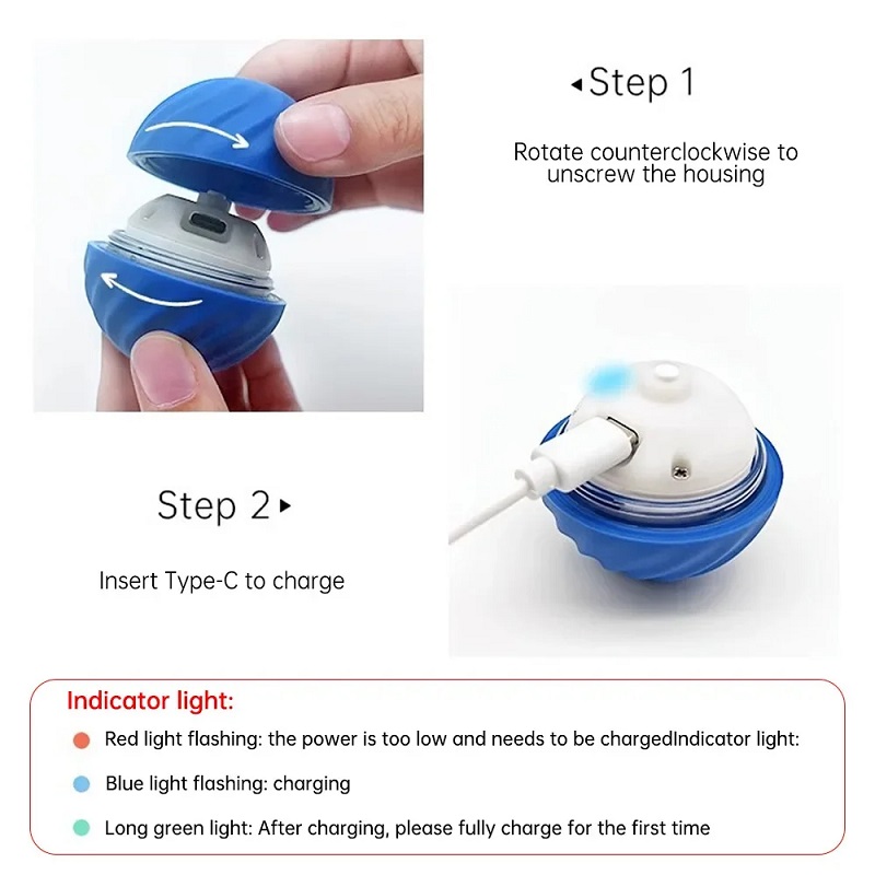 Automatic Moving Dog Toy Ball  - đánh giá và giá Automatic Moving Dog Ball