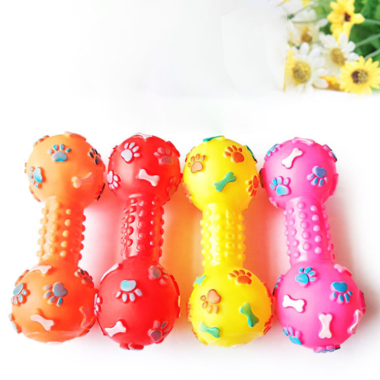New Pet Dog Squeaky Toy - Dumb - đánh giá và giá Teeth Cleaning Dog Chew Bone