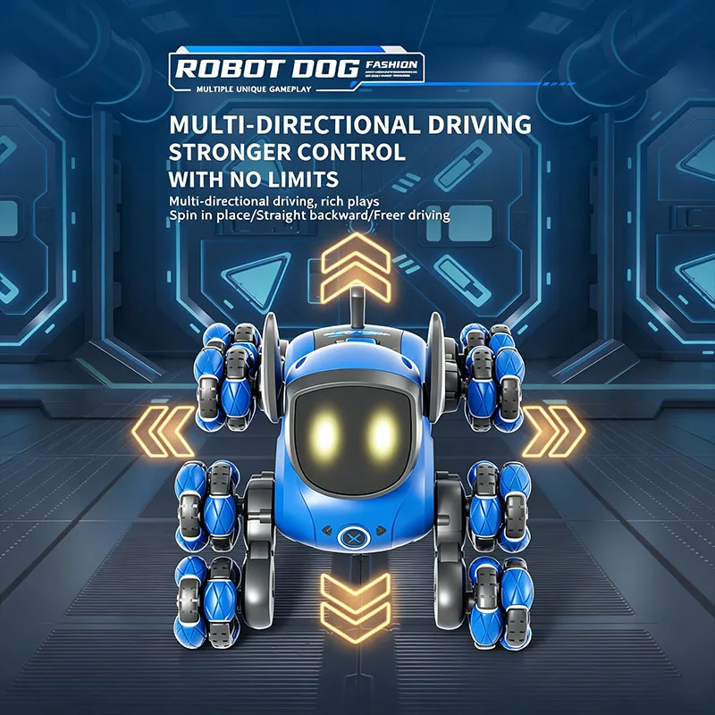 JJRC Q200 2026 RC Robot Stunt  - đánh giá và giá Interactive Squeaky Plush Dog Toy
