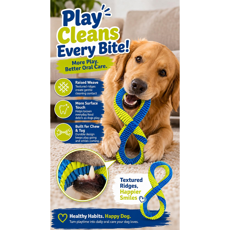 Dog Dental Cleaning Tug Rope T - đánh giá và giá Dog Rope Toy Aggressive Chewers