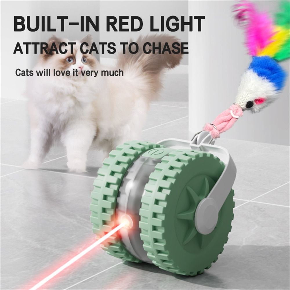 With Mouse Tail Infrared Laser - đánh giá và giá Laser Pointer Cat Toy Automatic