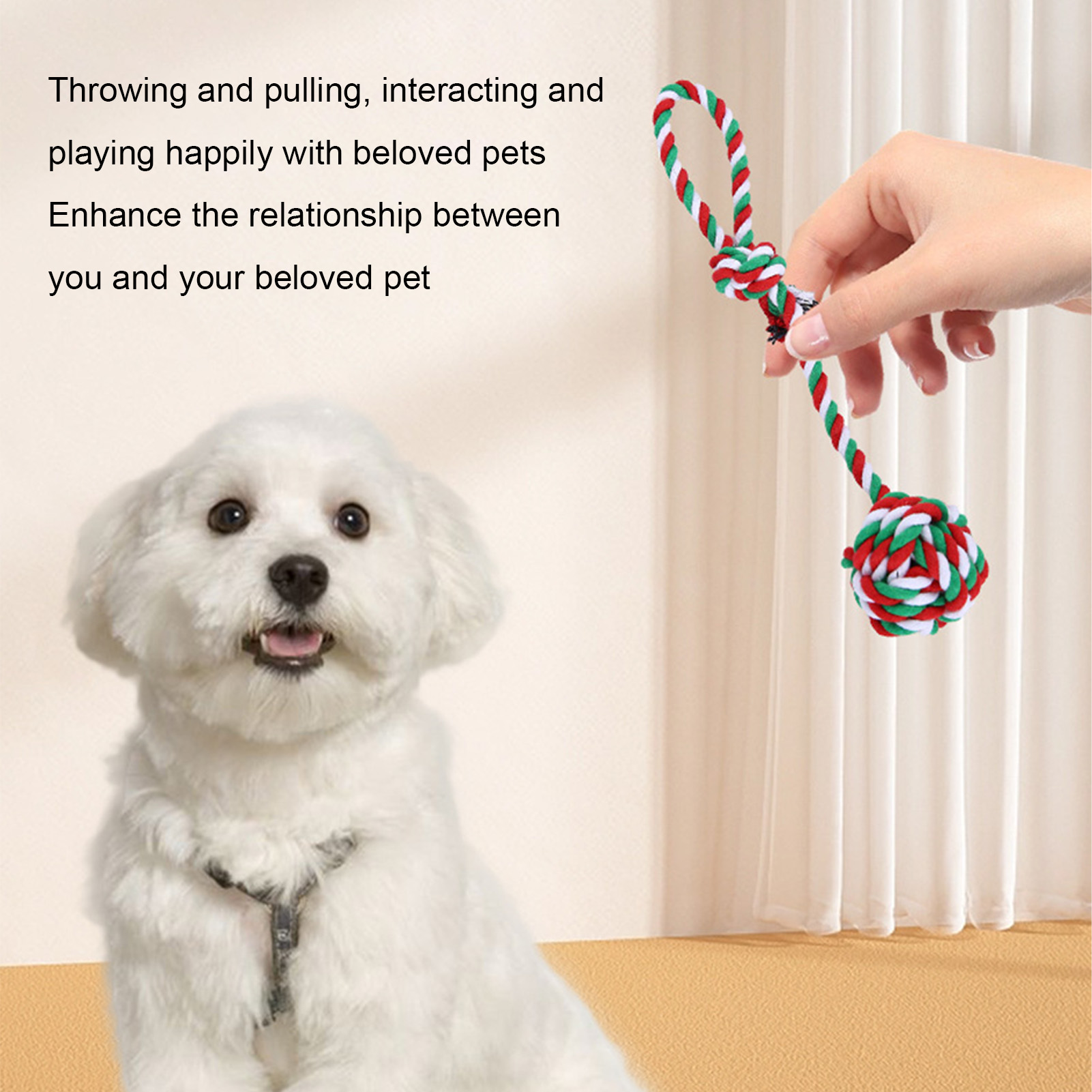 Dog Chew Rope Toys Set Christm - đánh giá và giá Dog Rope Toy Aggressive Chewers