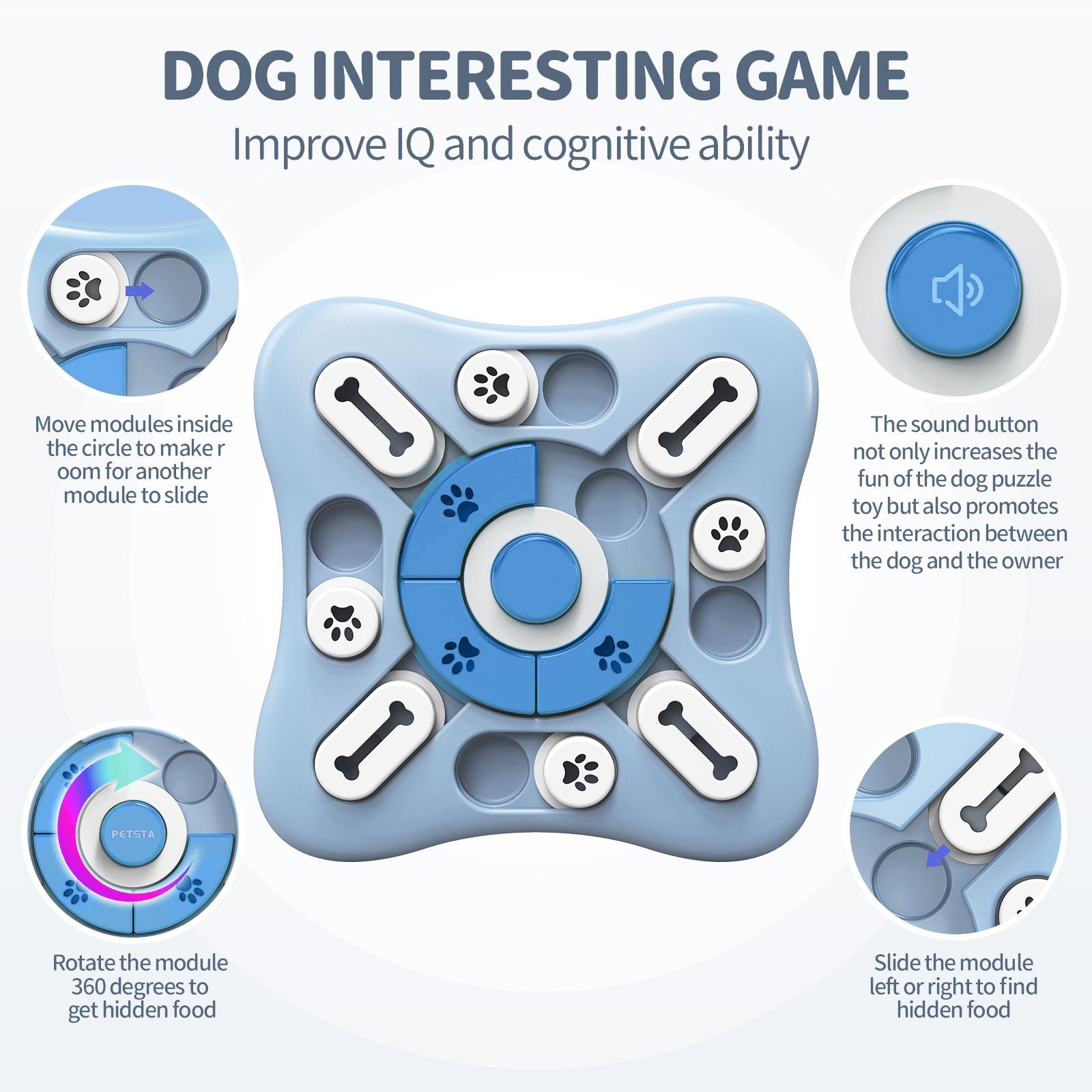 Đồ Chơi Chó Chậm Ăn Tương Tác  - đánh giá và giá Dog Puzzle Feeder Toy