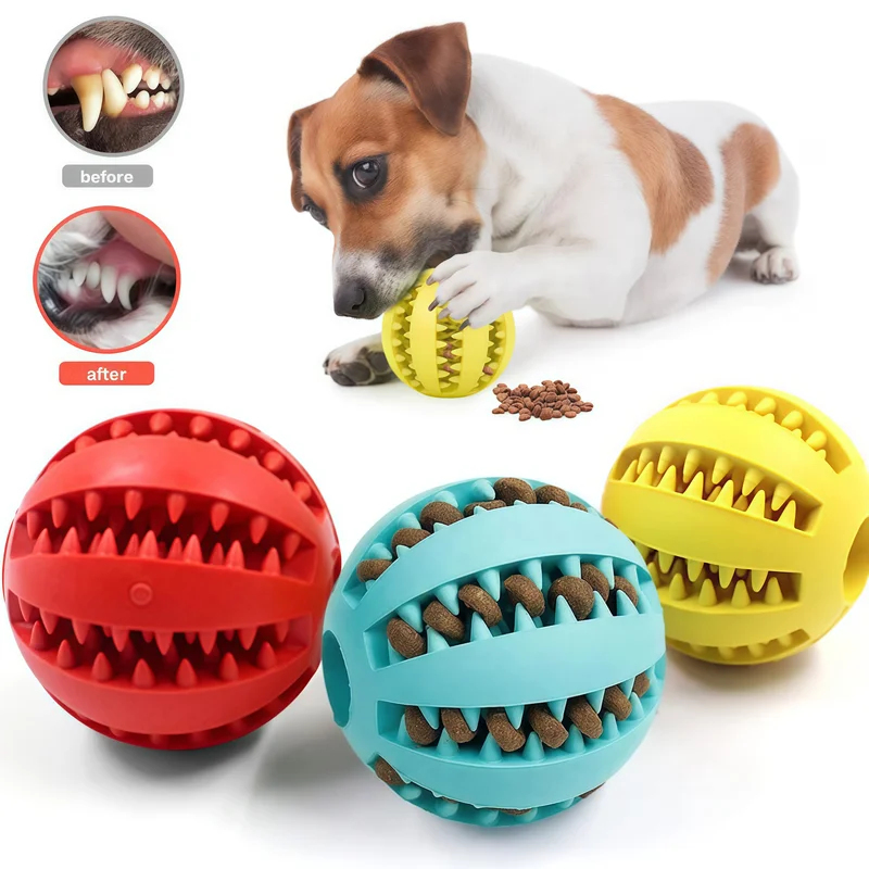 1/2pcs Dog Toy Ball Interactiv - đánh giá và giá Indestructible Dog Chew Toy